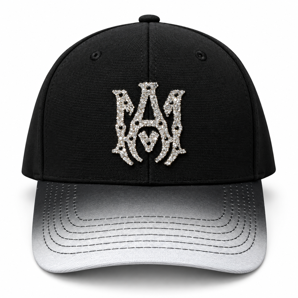 🖤 Gorra AMIRI Monogram Silver ✨