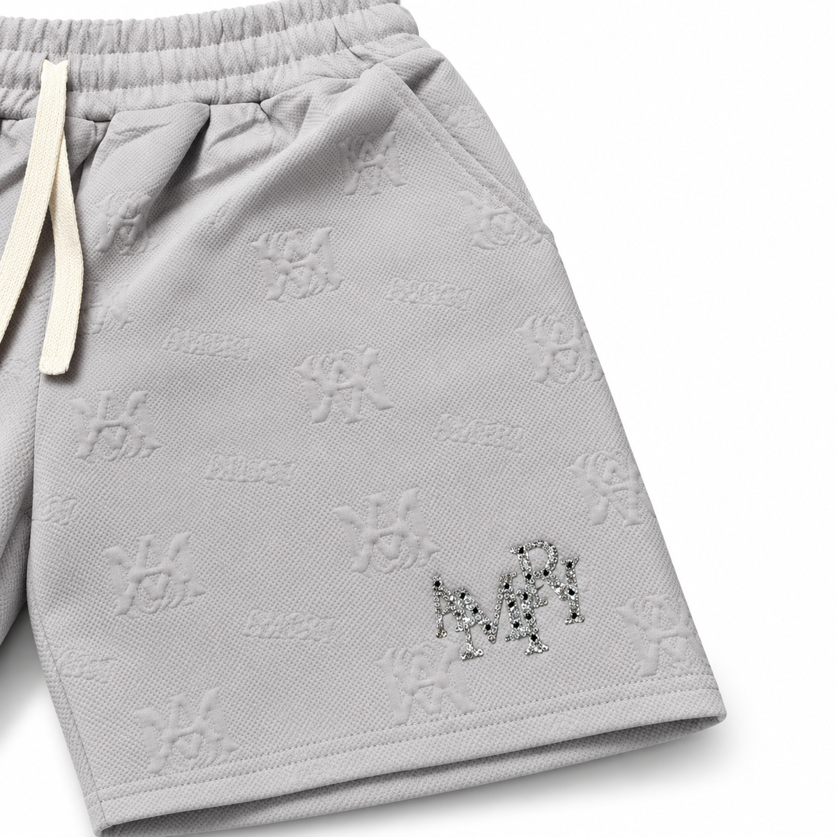 Conjunto AMIRI azul marino y gris claro