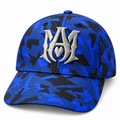 Gorra AMIRI Monograma Azul y Negro