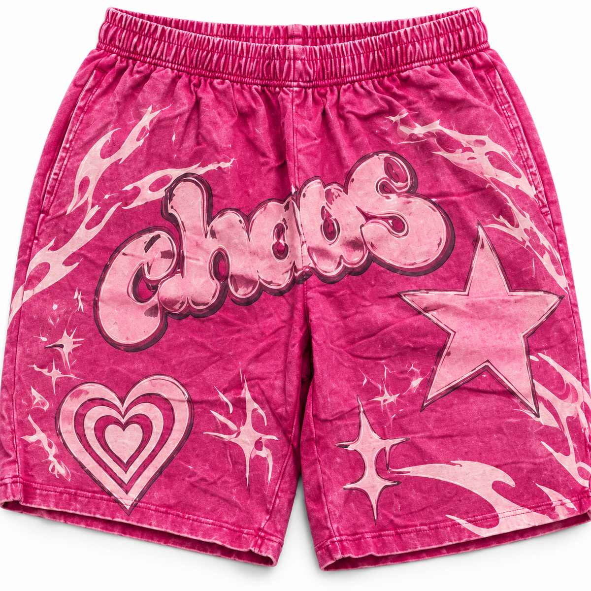 Pantaloneta Clouds Star – Rosa 💖⭐