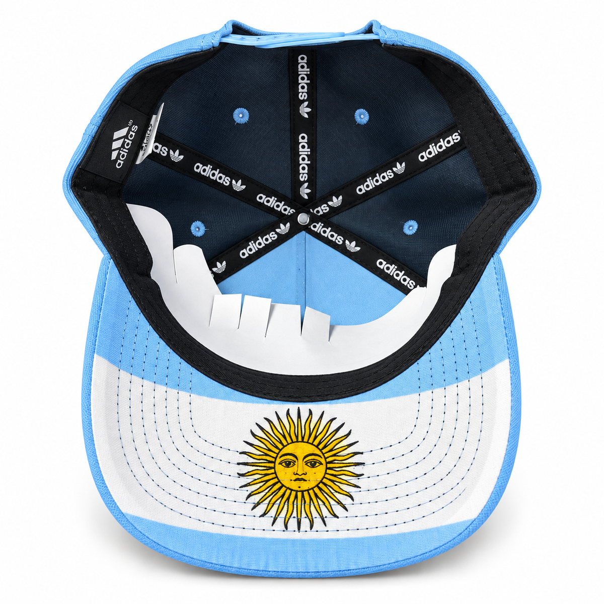 Gorra Argentina AFA Campeones 3 Estrellas – Celeste 🇦🇷