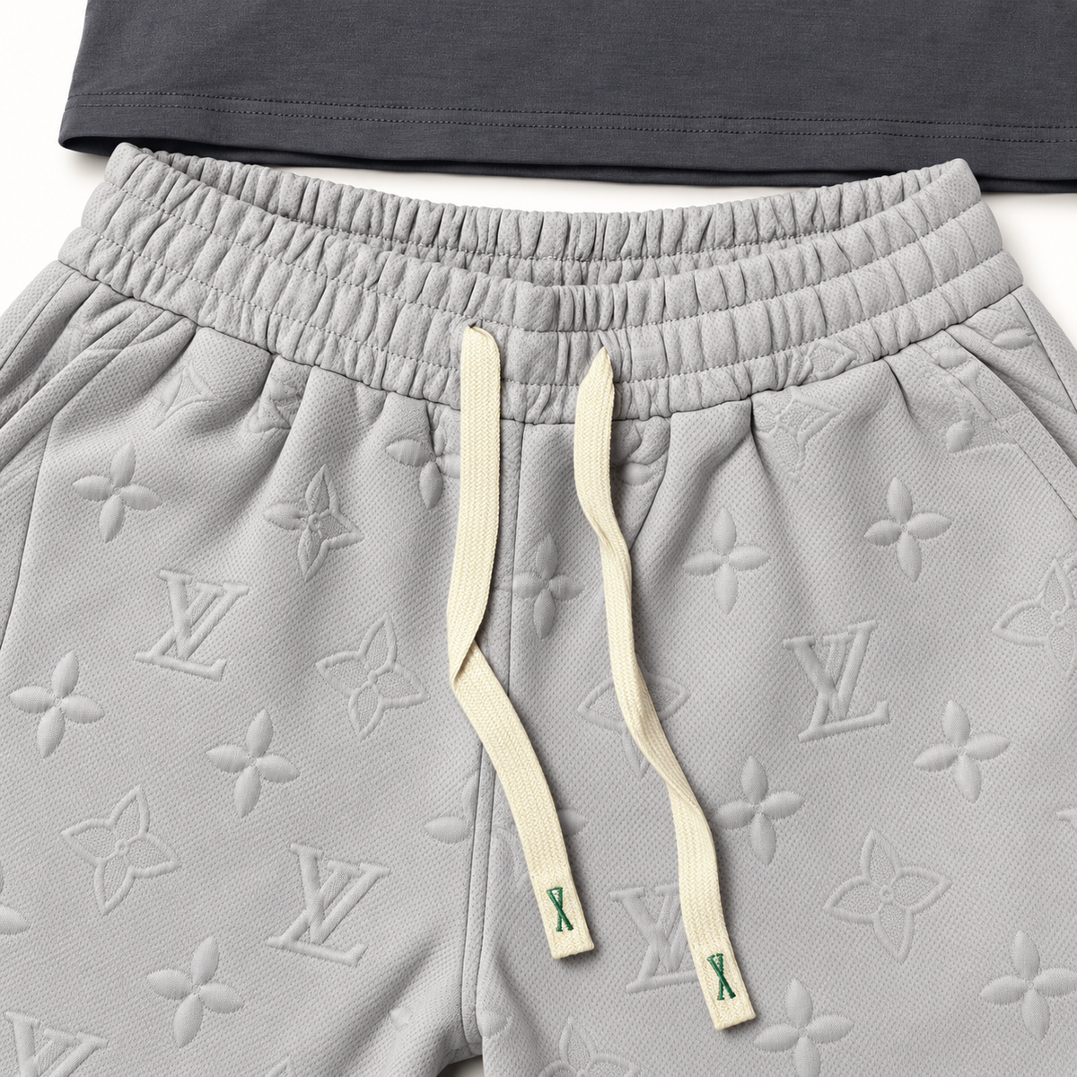 Conjunto Monogram Crystal Gris 🩶🖤
