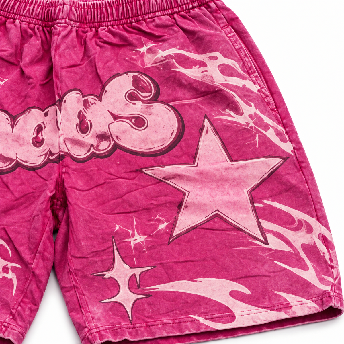 Pantaloneta Clouds Star – Rosa 💖⭐