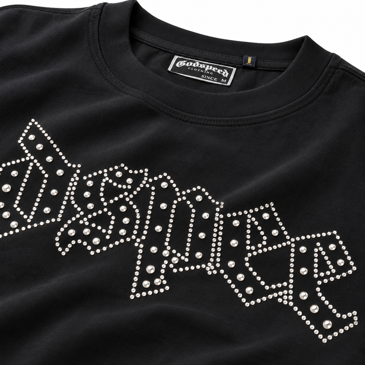 🖤 Camiseta Godspeed negra – Racing Skull 🏎️