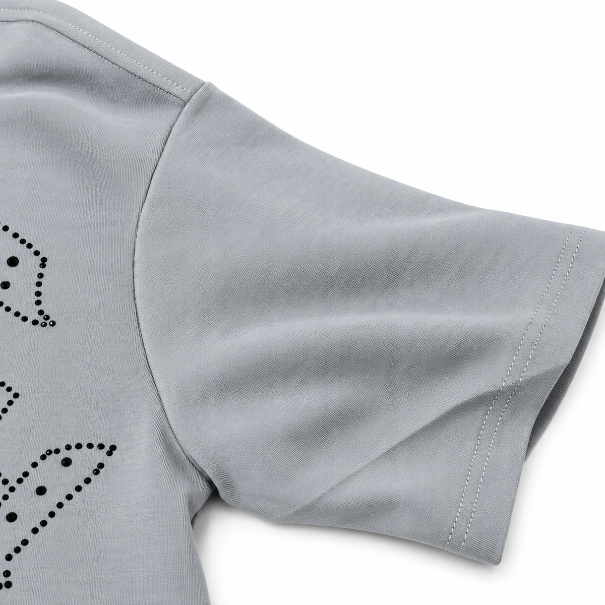 🩶 Camiseta Godspeed Vertical – Gris