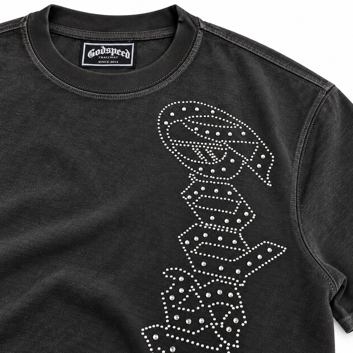 🖤 Camiseta Godspeed Vertical – Oliva
