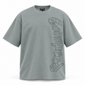 🩶 Camiseta Godspeed Vertical – Gris